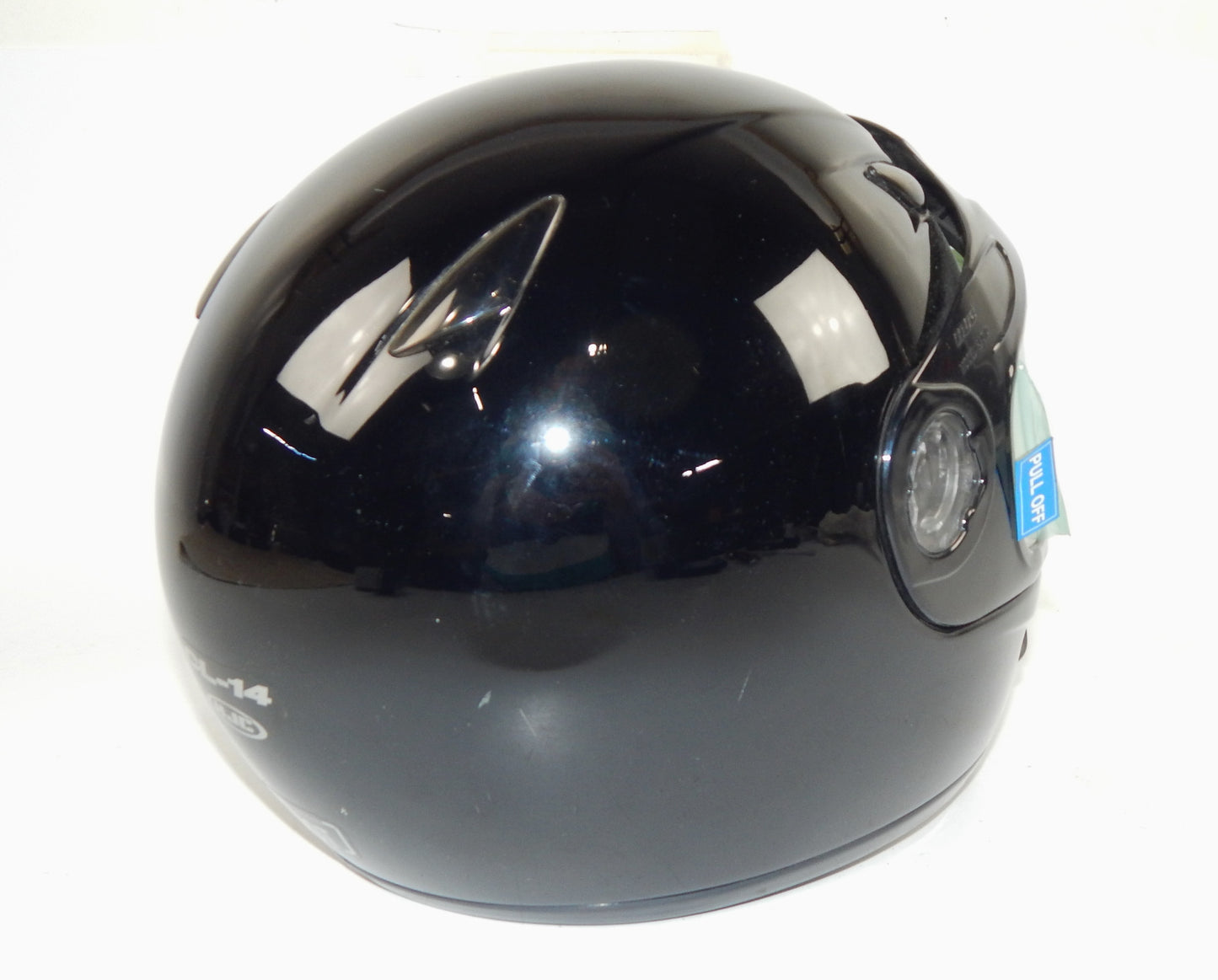 HJC CL-14 S MOTORCYCLES HELMET BLACK CLEAR SHIELD SIZE S ATV SNOWMOBILE QUAD - MotoRaider