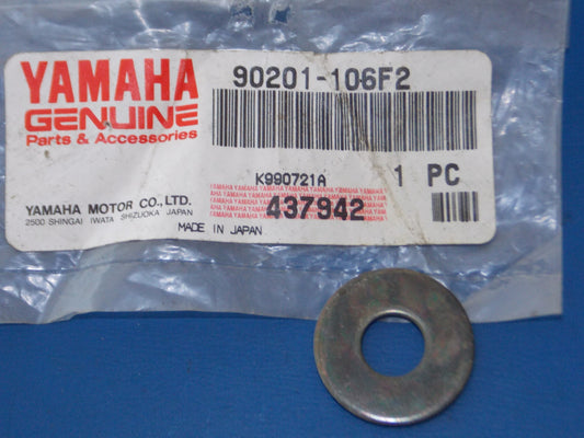 NOS YAMAHA 1987-2007 PZ50 VK10 RST90 TTR250 YFM350  WASHER PLATE  90201-106F2 - MotoRaider