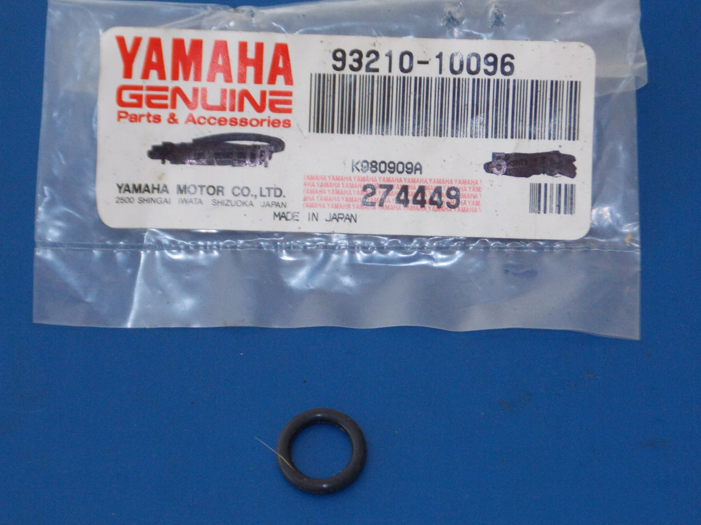 NOS YAMAHA 1975-2016 YFM5/7/35/350 XVS95 XP500 YW50 CY50 O-RING 93210-10096 - MotoRaider