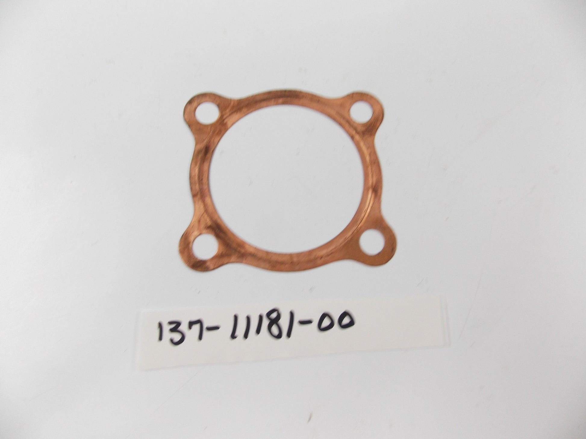 NOS YAMAHA YA6 1965-1966 CYLINDER HEAD GASKET 137-11181-00 - MotoRaider