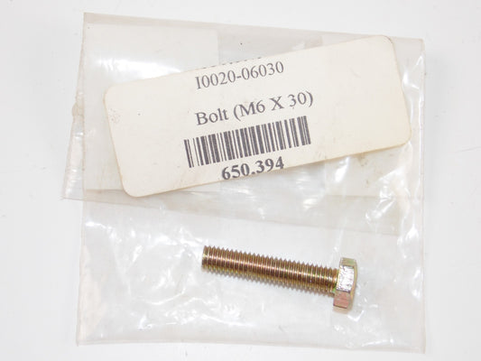 NOS OEM E-TON TXL-50/VIPER 150R BOLT M6x30 650.394 | 10020-06030 - MotoRaider