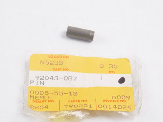 OEM KAWASAKI 2011-2012 2015-2016 KEF1000/EN650/Z1000 STARTER MOTOR PIN 92043-087 - MotoRaider