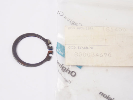 NOS OEM CAGIVA 1987-1999 K7|MITO 2/EV|ALETTA ORO 125 CIRCLIP 18.5X1.2 800034690 - MotoRaider