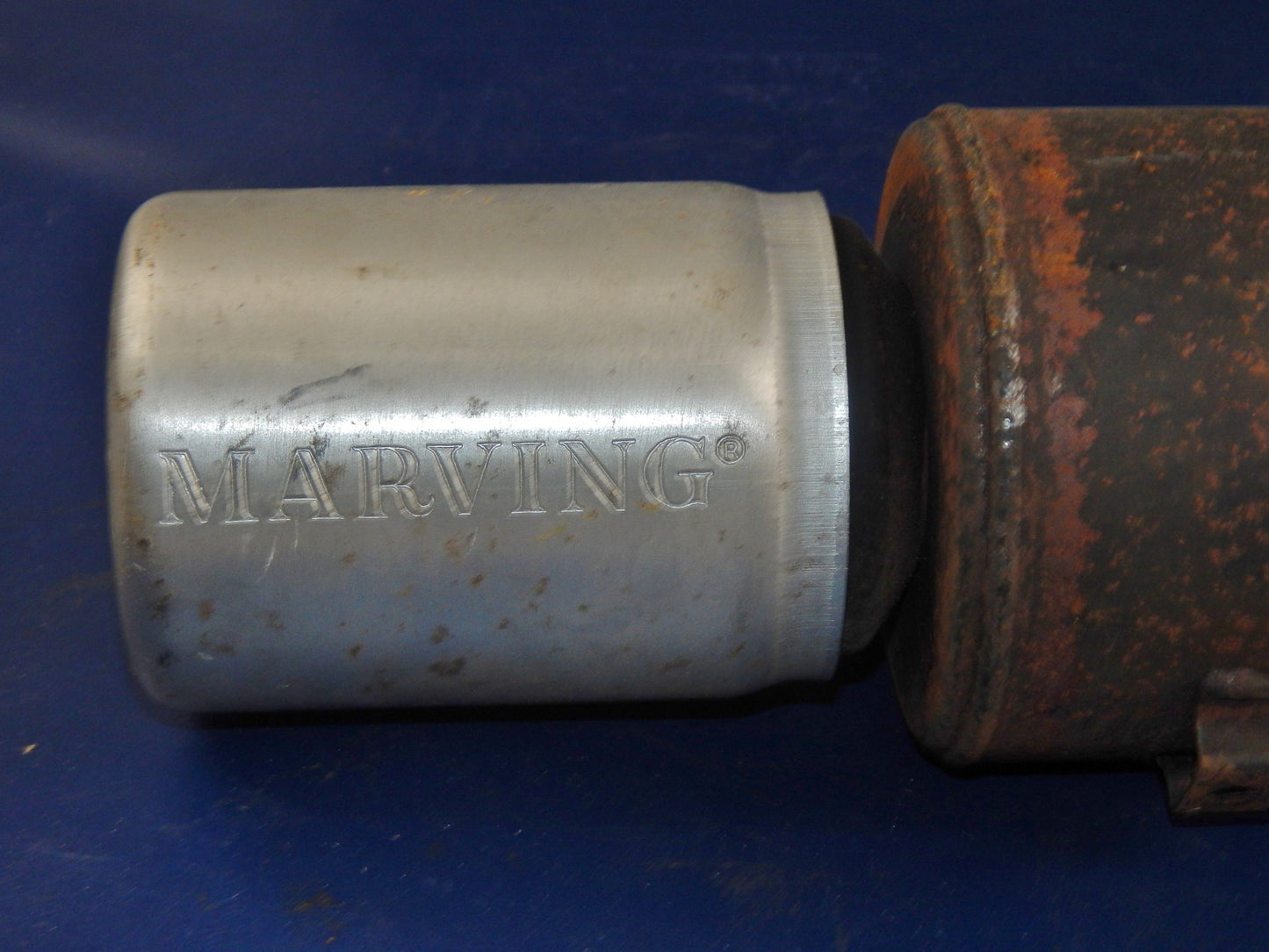 1990's YAMAHA XT600 MARVING MUFFLER EXHAUST PIPE VINTAGE AAA-11 THUMPER - MotoRaider