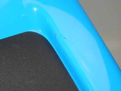 IC ITALCASCHI FIBERGLASS FAIRING COWLING BLUE SUZUKI DR 600 18x15" VINTAGE ITALY - MotoRaider