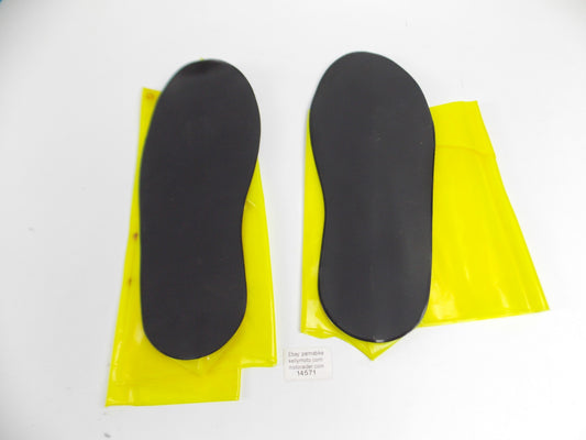 LIGHT OVER SHOES RAIN BOOT COVER YELLOW  SIZE=12"1/2 WIDTH=13 MOTORCYCLE RIDING - MotoRaider