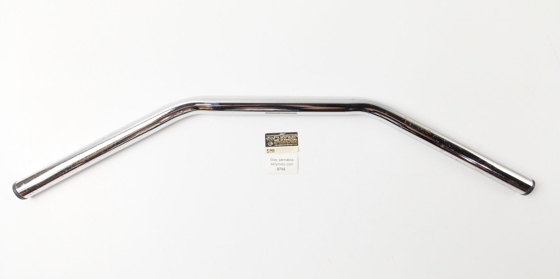 HARLEY 1" HANDLEBAR CHROMED LENGTH 26.25" PULL BACK 4 25" 110029 DRAG BAR CUSTOM - MotoRaider