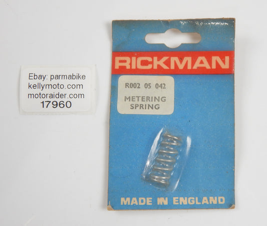 RICKMAN ZUNDAPP 125 MX SIX DAY 250 MONTESA SWING ARM METERING SPRING R002 05 042 - MotoRaider