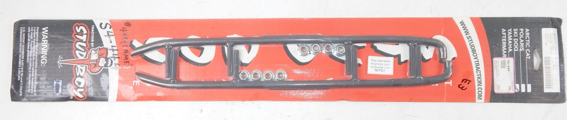 STUD BOY WEAR BAR SKI-DOO FORMULA 380FC 550FC DOO-R2152-40 VINTAGE SNOWMOBILE - MotoRaider