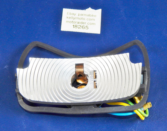 TRION 33.00.33 TAIL LIGHT BASE REFLECTOR SOCKET SCOOTER MOTORCYCLE MOPED ITALY - MotoRaider