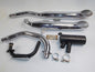 MACH CHROME EXHAUST MUFFLER FULL SYSTEM YAMAHA XV535 VIRAGO CHOPPER - MotoRaider