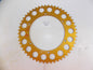 VINTAGE MOTORCYCLE ALLOY REAR SPROCKET GOLD T=53 BETA CAGIVA APRILIA SIMONINI - MotoRaider