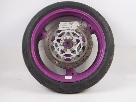 1994-1995 FZR 600R YAMAHA 17" FRONT WHEEL ALLOY DISC BRAKE ROTORS VINTAGE JAPAN - MotoRaider