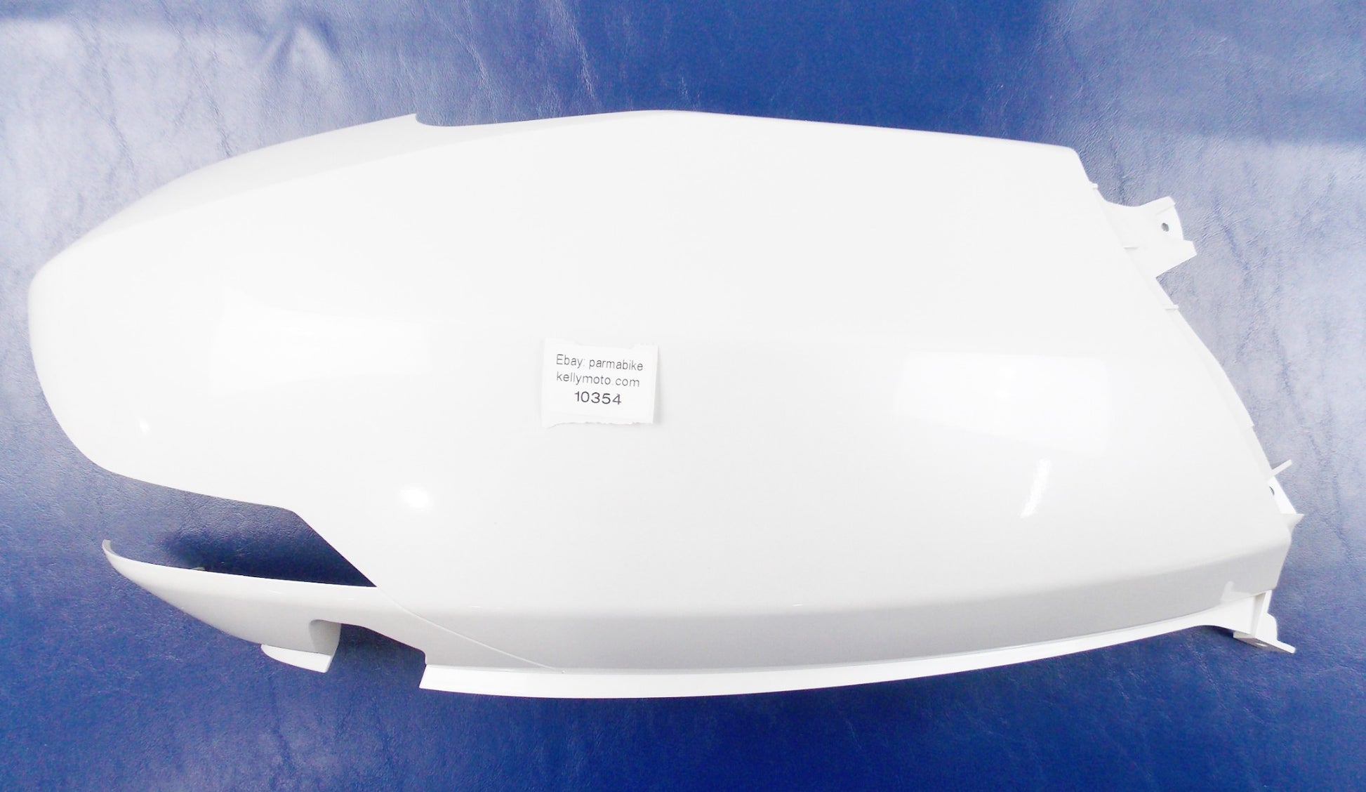 NOS OEM PEUGEOT SCOOTER E-VIVACITY WHITE LEFT COVER BODY FAIRING 772070F5 - MotoRaider