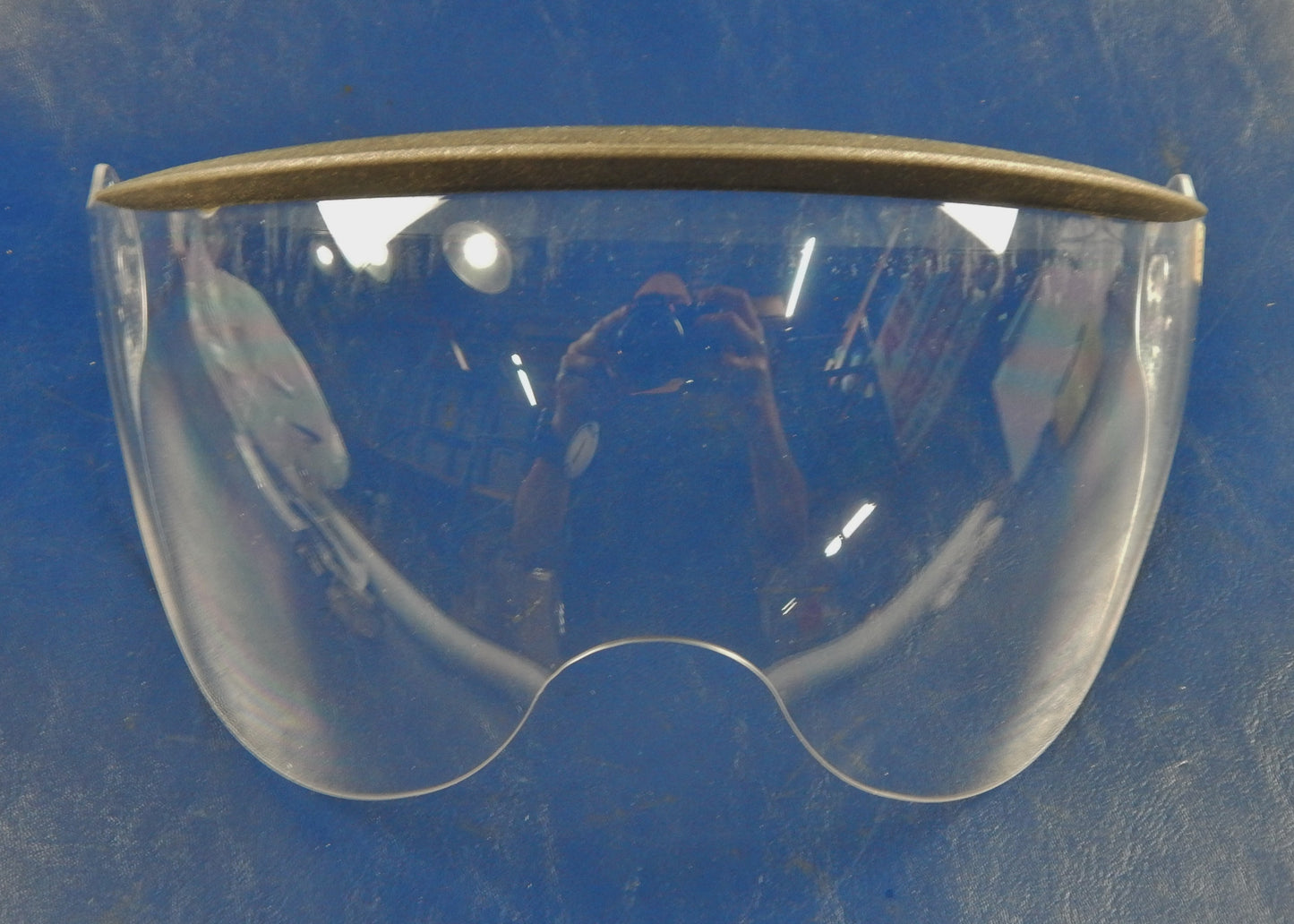 MOTORCYCLE HELMET OPEN FACE VISOR SHIELD SCREEN CLEAR JEBS ITALY 052161 - MotoRaider