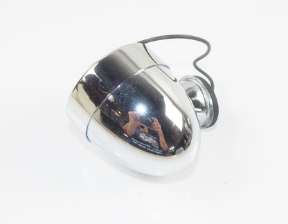 VINTAGE CUSTOM UNIVERSAL CHROME BULLET TURN SIGNAL BLINKER HARLEY CUSTOM CHOPPER - MotoRaider