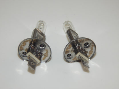 2 OSRAM H1 64150 HALOGEN HEADLIGHT BULB 12 VOLT 55W P14,5S MOTORCYCLE AUTOMOTIVE - MotoRaider