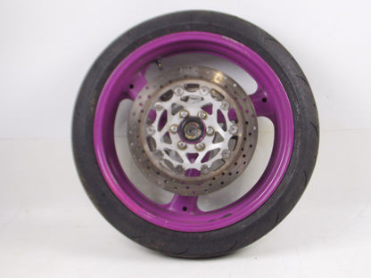 1994-1995 FZR 600R YAMAHA 17" FRONT WHEEL ALLOY DISC BRAKE ROTORS VINTAGE JAPAN - MotoRaider