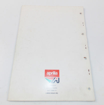 1994 APRILIA PEGASO 650 EDITION III ENGINE 655E ENDURO SPARE PARTS CATALOG BOOK - MotoRaider