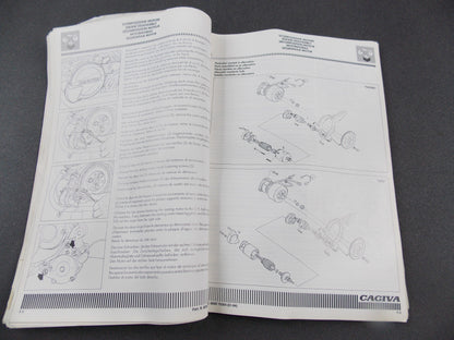 NOS OEM CAGIVA ROADSTER 521 WORKSHOP MANUAL SHOP BOOK 800070264 - MotoRaider