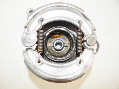 1970 GILERA 125 GIUBILEO REAR WHEEL HUB BRAKE PLATE SHOES VINTAGE ITALY - MotoRaider