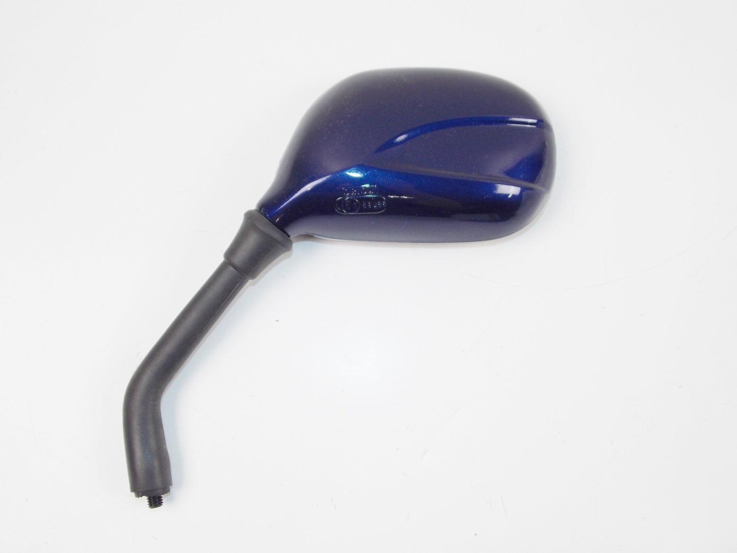 NOS OEM MALAGUTI F18 LEFT SIDE REAR VIEW MIRROR BLUE 088.034.84 | 08803484 - MotoRaider
