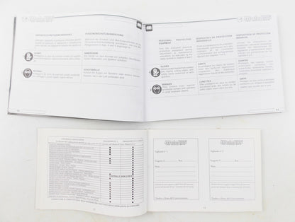 OEM MALAGUTI GRIZZLY 50 MOTOCROSS USER OWNER MANUAL + WARRANTY BOOK - MotoRaider
