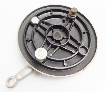 FRONT WHEEL BRAKE HUB PLATE D=180mm AXLE D=15mm CAGIVA ACTUATOR LEVER 800034805 - MotoRaider
