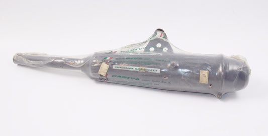 NOS OEM CAGIVA ALETTA ROSSA 125 ELEFANT 125 EXHAUST MUFFLER SILENCER 39399 - MotoRaider