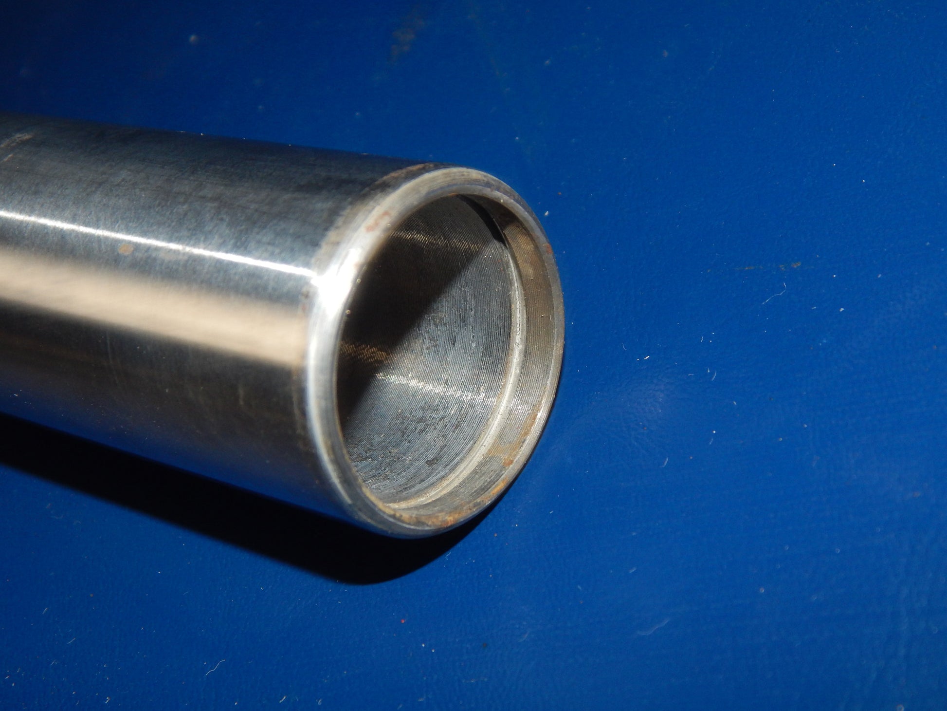 35mm FRONT FORK SUSPENSION TUBE STANCHION L=611mm VINTAGE MOTORCYCLE CAGIVA BETA - MotoRaider