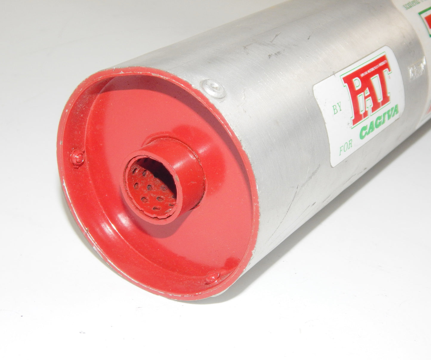 PAT MOTORCYCLE RACING MUFFLER SILENCER EXHAUST PIPE VINTAGE DUCATI YAMAHA CAGIVA - MotoRaider