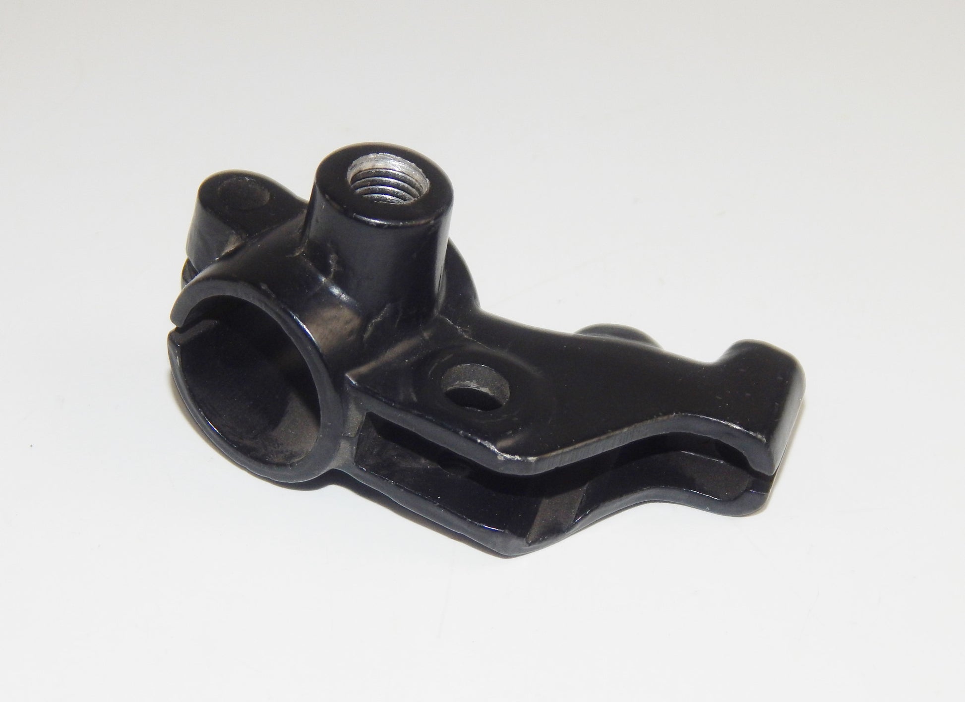 RIGHT FRONT BRAKE LEVER PERCH W/MIRROR MOUNT YAMAHA HONDA KAWASAKI CAGIVA DUCATI - MotoRaider