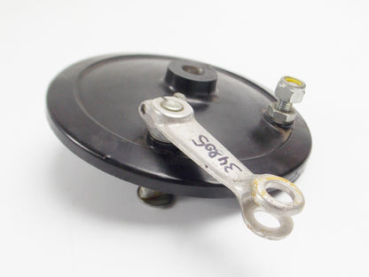 FRONT WHEEL BRAKE HUB PLATE D=180mm AXLE D=15mm CAGIVA ACTUATOR LEVER 800034805 - MotoRaider