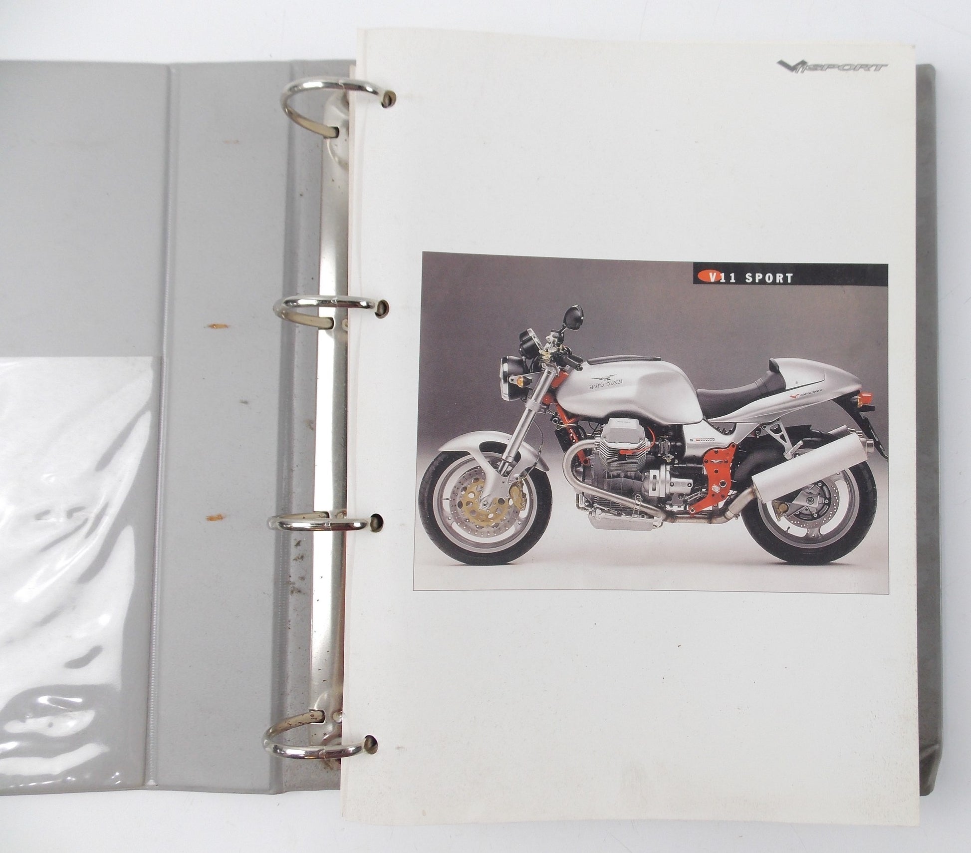 GUZZI V11 SPORT WORKSHOP REPAIR MAINTENANCE MANUAL BOOK ITALIAN FRENCH SPANISH - MotoRaider