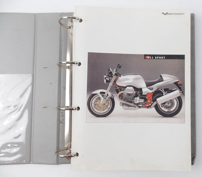 GUZZI V11 SPORT WORKSHOP REPAIR MAINTENANCE MANUAL BOOK ITALIAN FRENCH SPANISH - MotoRaider