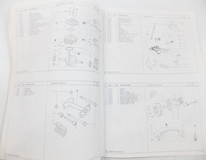 04/1997 PEUGEOT SCOOTER SQUAB PARTS CATALOG MANUAL BOOK ITALIAN - MotoRaider