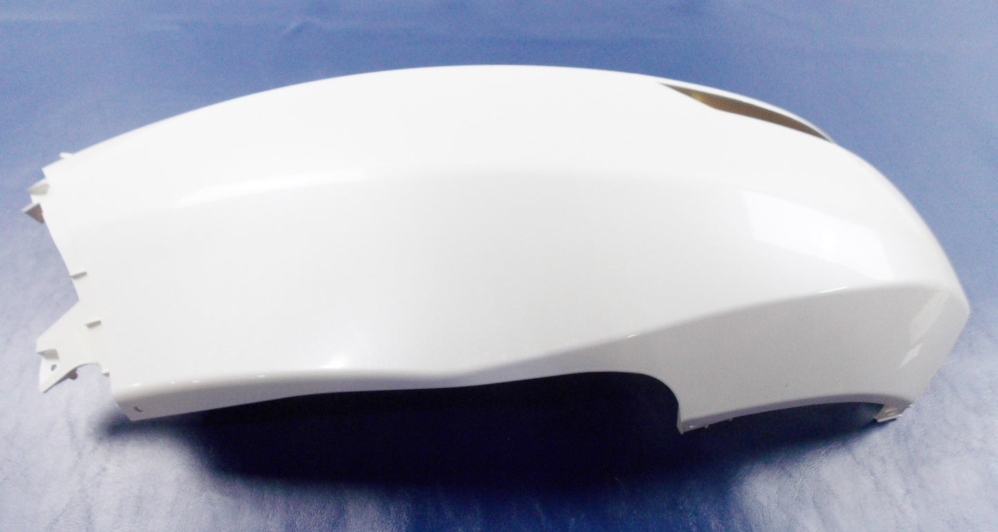 NOS OEM PEUGEOT SCOOTER E-VIVACITY WHITE LEFT COVER BODY FAIRING 772070F5 - MotoRaider