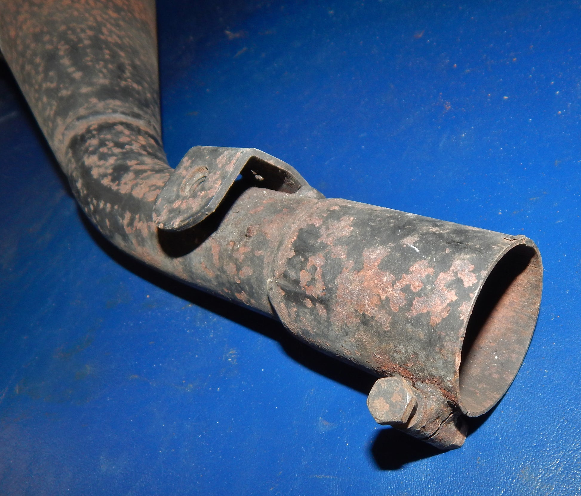 1990's YAMAHA XT600 MARVING MUFFLER EXHAUST PIPE VINTAGE AAA-11 THUMPER - MotoRaider