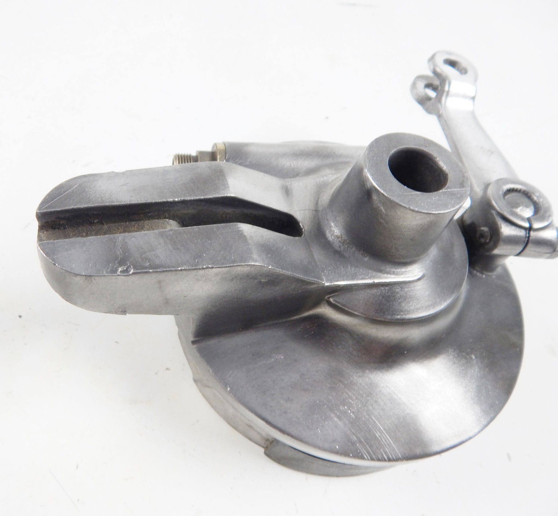 1970 GILERA 125 GIUBILEO REAR WHEEL HUB BRAKE PLATE SHOES VINTAGE ITALY - MotoRaider