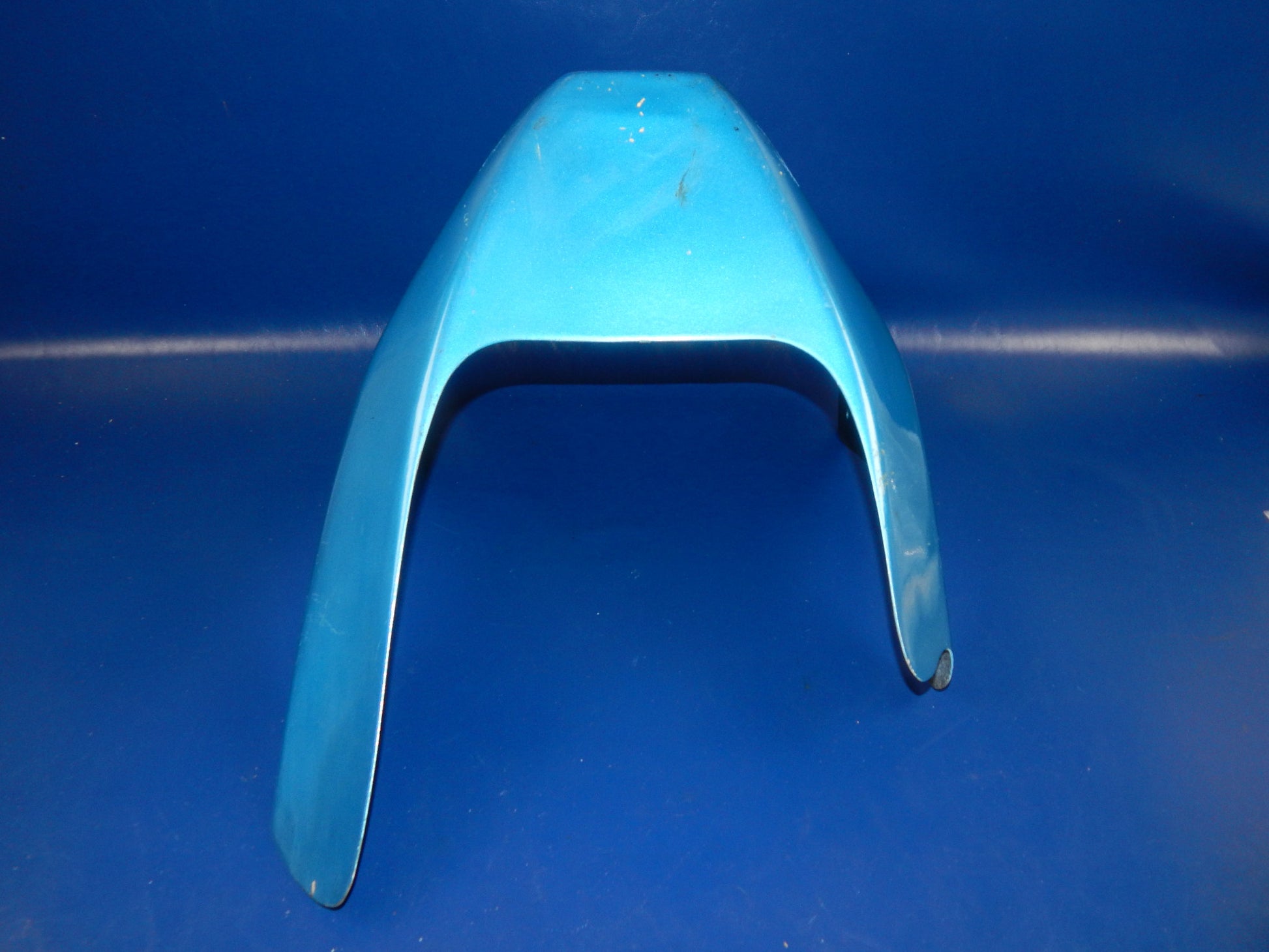 1980's SUZUKI GS GSX WINDLINE FIBERGLASS LOWER FAIRING ENGINE SPOILER COWL BLUE - MotoRaider