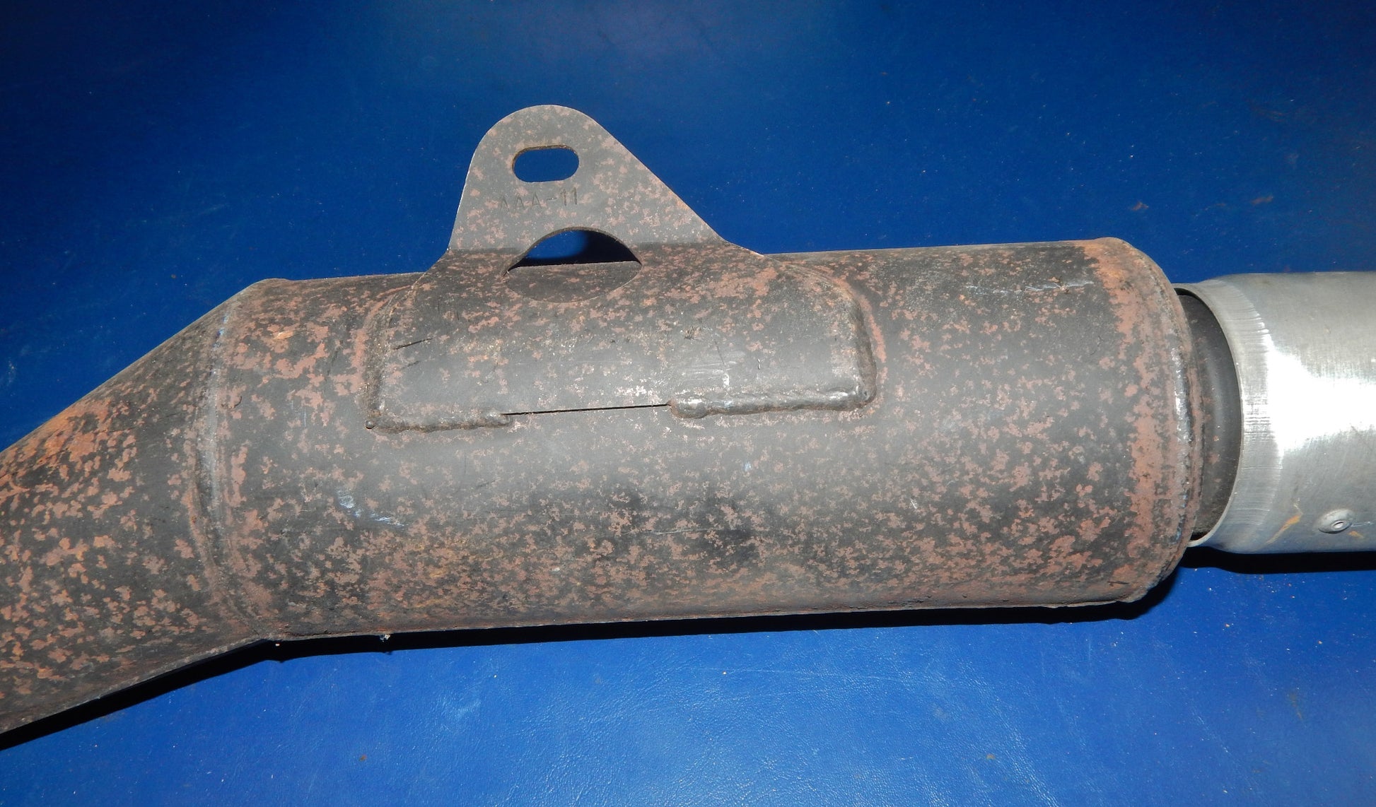 1990's YAMAHA XT600 MARVING MUFFLER EXHAUST PIPE VINTAGE AAA-11 THUMPER - MotoRaider