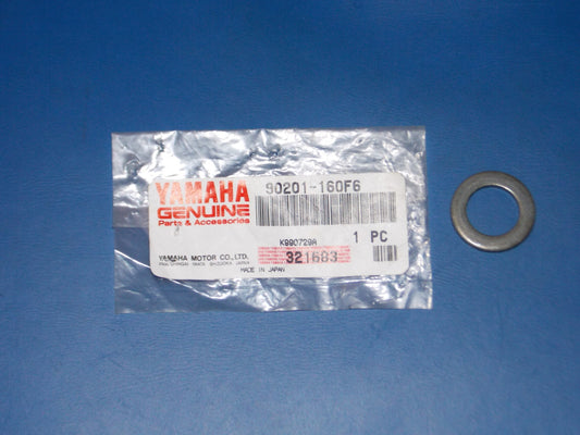 NOS  1980-2006 YAMAHA YZF600 YFZ450/350 BW200/350 PLATE WASHER  90201-160F6 - MotoRaider