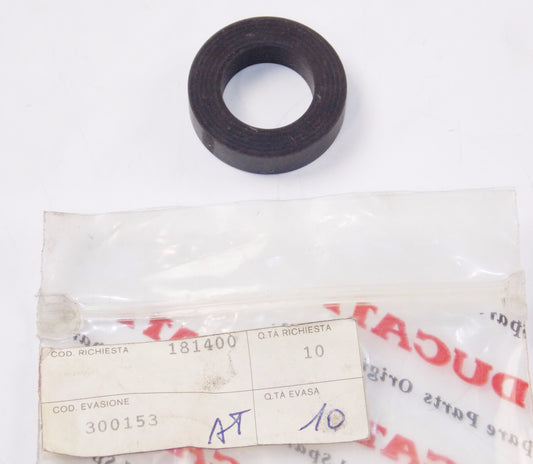 NOS OEM CAGIVA MORINI 500 / 500W LATERAL STAND BUMPER 300153 - MotoRaider