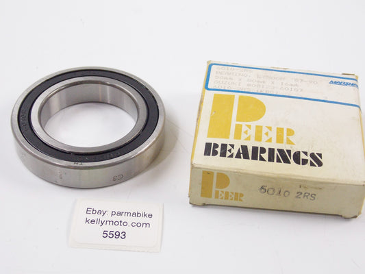 PEER BEARINGS 1987 SUZUKI LT500R ATV BEARING 50mmX80mmX16mm 6010-2RS 08123-60107 - MotoRaider