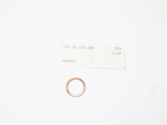 OEM 1982-1986 KTM ROTAX 4-STROKE SEAL RING COPPER 57005024000 | 570 05 024 000 - MotoRaider