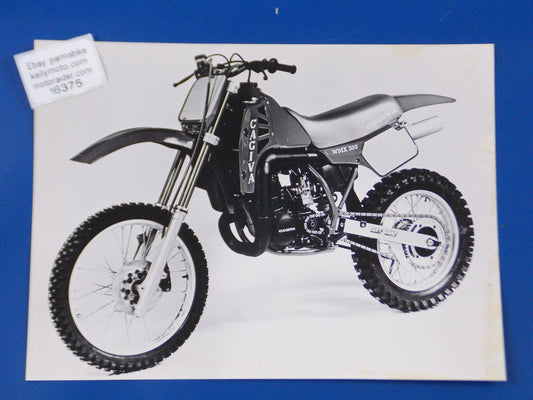 1980's CAGIVA WMX 500 ORIGINAL DEALER PHOTO BROCHURE VINTAGE ADVERTISMENT 9.5x7" - MotoRaider