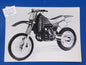 1980's CAGIVA WMX 500 ORIGINAL DEALER PHOTO BROCHURE VINTAGE ADVERTISMENT 9.5x7" - MotoRaider