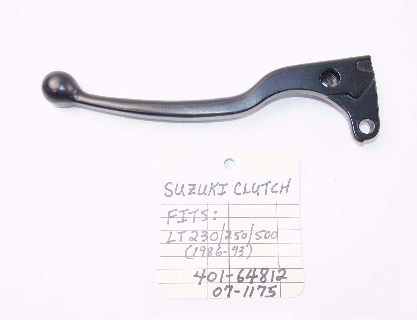 NEW CLUTCH LEVER SUZUKI 1986-1987-1988-1989-1993 LT230 250 500 07-1175 401-64812 - MotoRaider