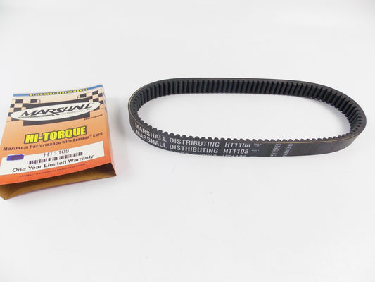 NOS MARSHALL 1986-1987 ALPINE 1985 MIRAGE III 44-1/8x1-3/8 HI-TORQUE BELT HT1108 - MotoRaider