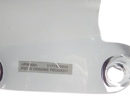 SCOOTER PEUGEOT WINDSHIELD SCREEN GRAY 1177090600 GEOPOLIS SATELLIS H=10.75" - MotoRaider